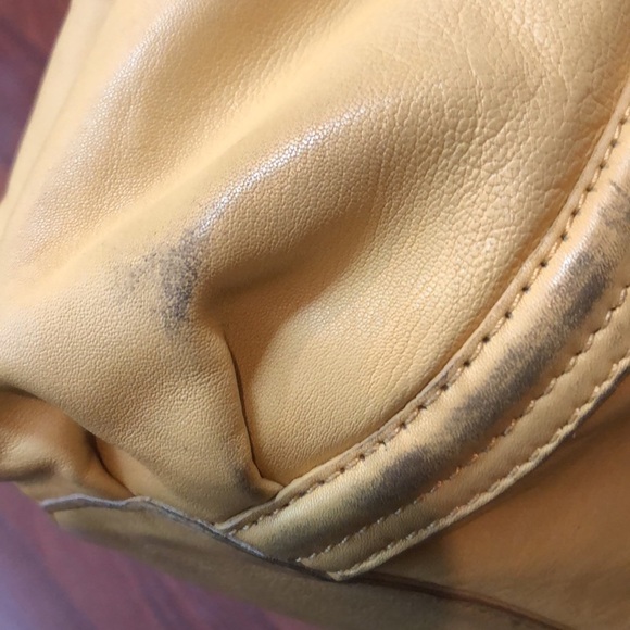 Elliott Lucca Pastel Yellow Braided Hobo Purse - Picture 5 of 16